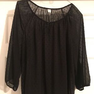 Ladies Black Shirt